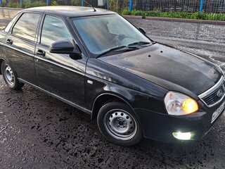2008 Lada (ВАЗ) Priora I, чёрный, 310000 рублей, вид 3