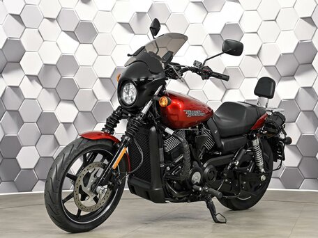 2018 Harley-Davidson Street 750, красный, 595000 рублей, вид 2