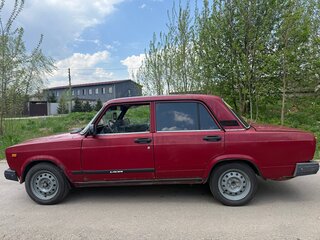 2007 Lada (ВАЗ) 2107, красный, 130000 рублей, вид 4