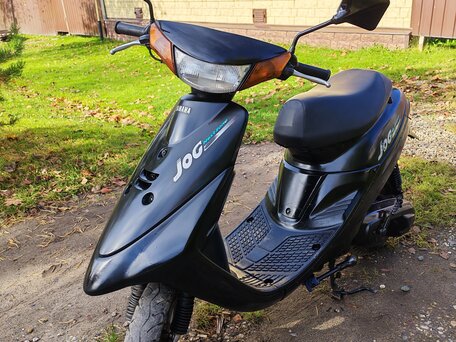 2003 Yamaha Jog, чёрный, 90000 рублей, вид 1