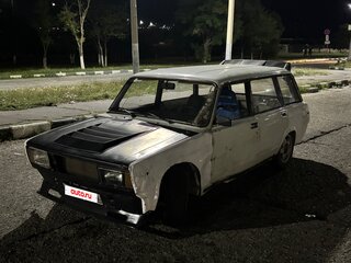 1997 Lada (ВАЗ) 2104 4-speed, белый, 120000 рублей, вид 2