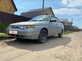 2002 Lada (ВАЗ) 2110, серебристый, 180000 рублей, вид 2