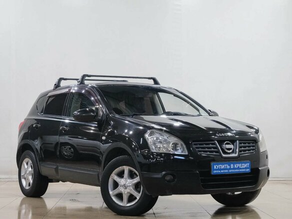 2008 Nissan Qashqai I, чёрный, 789000 рублей