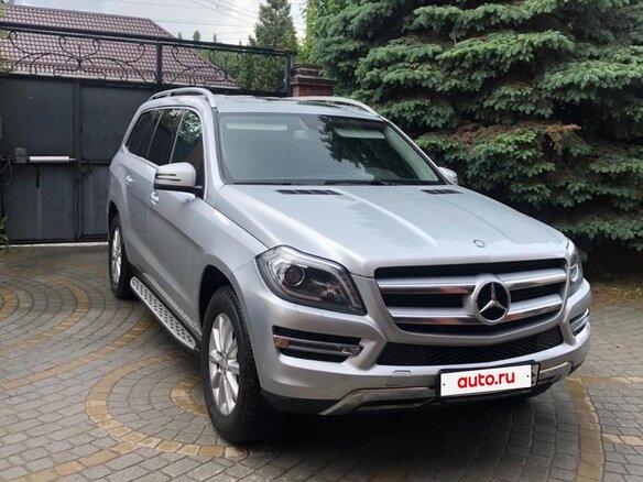 2013 Mercedes-Benz GL-Класс 350 II (X166), серебристый, 2400000 рублей - вид 4