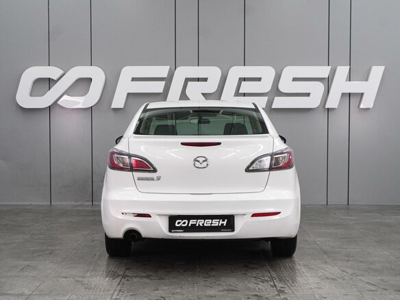 2012 Mazda 3 II (BL) Рестайлинг, белый, 749000 рублей - вид 3