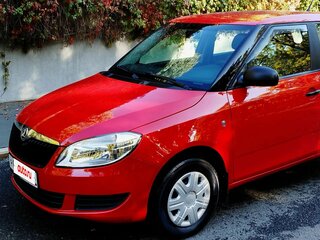 2014 Skoda Fabia II Рестайлинг, красный, 520000 рублей, вид 1