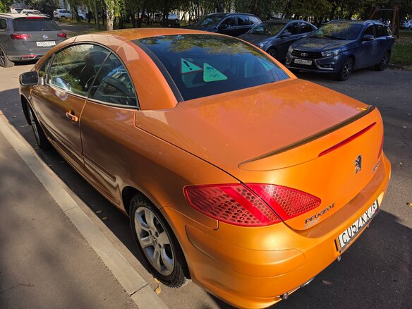 2006 Peugeot 307 I Рестайлинг, оранжевый, 670000 рублей - вид 2