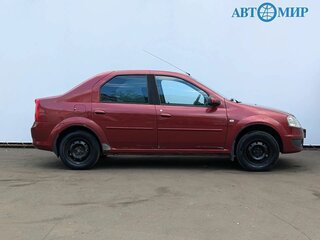 2010 Renault Logan I Рестайлинг, красный, 179000 рублей, вид 4