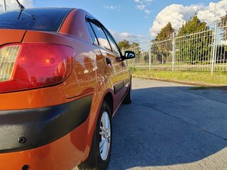 2007 Kia Rio II, оранжевый, 430000 рублей, вид 4