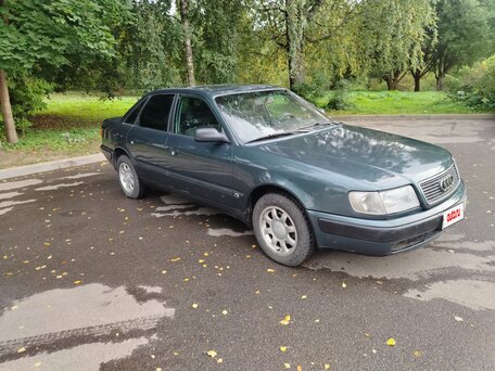 1991 Audi 100 IV (C4), серый, 268000 рублей, вид 3