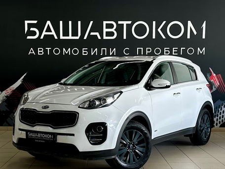 2016 Kia Sportage IV, белый, 1850000 рублей, вид 2