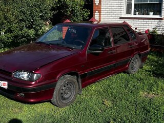 2005 Lada (ВАЗ) 2115, красный, 160000 рублей, вид 2