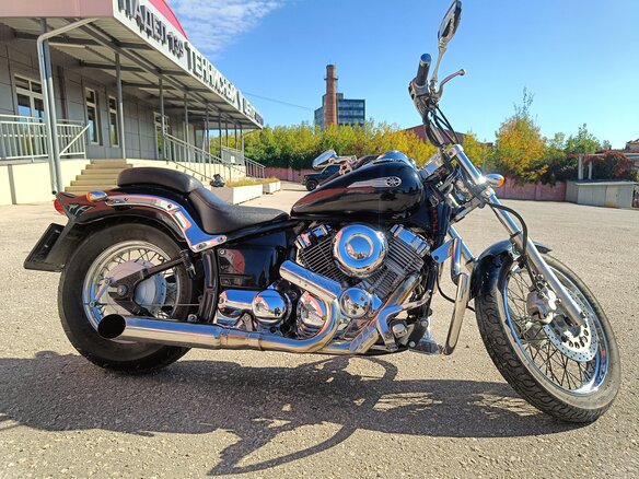 1999 Yamaha XVS400 Drag Star, чёрный, 330000 рублей - вид 8