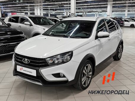 2020 Lada (ВАЗ) Vesta SW Cross I, белый, 1129000 рублей, вид 1