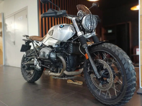 2016 BMW R Nine T Scrambler, белый, 1120000 рублей, вид 2
