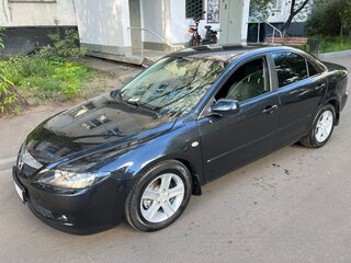 2007 Mazda 6 I (GG) Рестайлинг, чёрный, 535000 рублей, вид 2