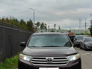 2012 Toyota Highlander II (XU40) Рестайлинг, пурпурный, 1400000 рублей, вид 3