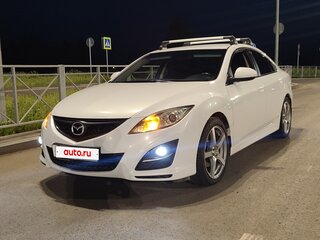 2010 Mazda 6 II (GH) Рестайлинг, белый, 900000 рублей, вид 5