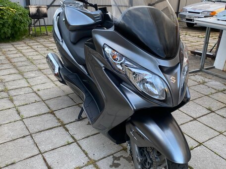 2010 Suzuki Burgman (SkyWave) 400, серебристый, 360000 рублей, вид 3