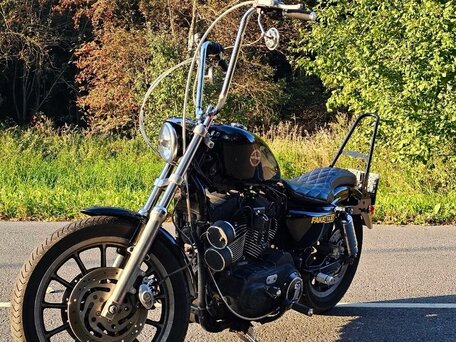 2008 Harley-Davidson Sportster 1200, чёрный, 630000 рублей, вид 2