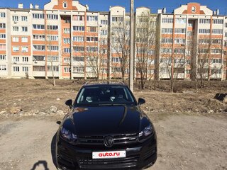 2014 Volkswagen Touareg II, чёрный, 1999000 рублей, вид 2
