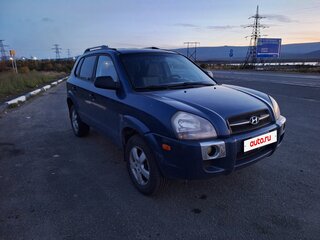 2006 Hyundai Tucson I, синий, 619000 рублей, вид 2