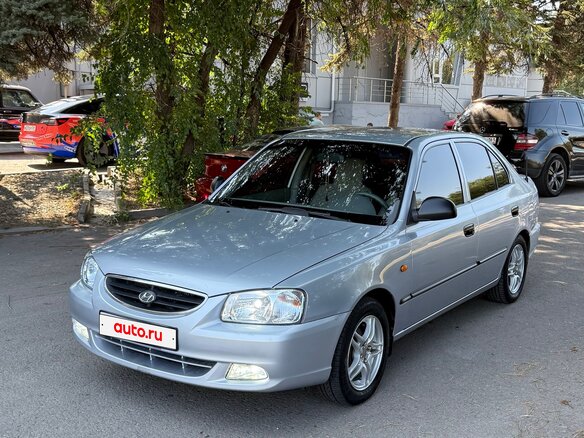 2007 Hyundai Accent ТагАЗ II, серый, 530000 рублей - вид 2