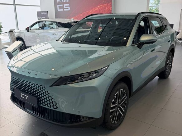 2026 Omoda C7, зелёный, 3099000 рублей