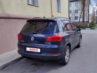 2012 Volkswagen Tiguan I Рестайлинг, синий, 1110000 рублей, вид 4