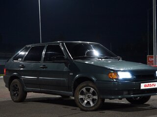 2008 Lada (ВАЗ) 2114, зелёный, 200000 рублей, вид 3
