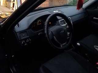 2013 Lada (ВАЗ) Priora I Рестайлинг, чёрный, 390000 рублей, вид 2