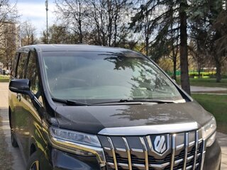 2018 Toyota Alphard III Рестайлинг, чёрный, 4050000 рублей, вид 2
