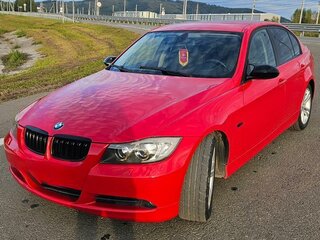 2006 BMW 3 серии 320i V (E90/E91/E92/E93), красный, 970000 рублей, вид 3
