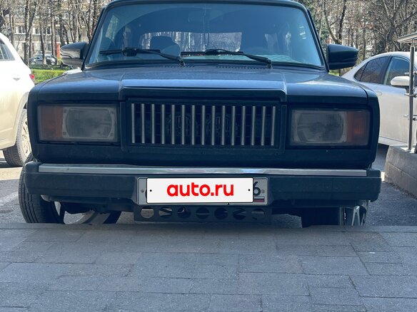 1999 Lada (ВАЗ) 2107, чёрный, 200000 рублей - вид 2