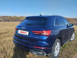 2020 Audi Q3 45 TFSI II (F3), синий, 3100000 рублей, вид 4