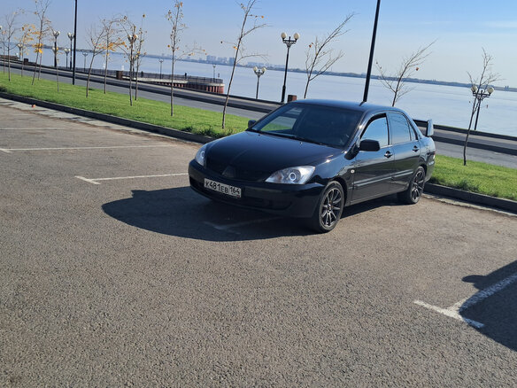 2007 Mitsubishi Lancer IX Рестайлинг, чёрный, 530000 рублей - вид 4