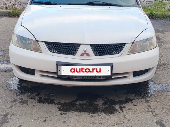 2006 Mitsubishi Lancer IX Рестайлинг, белый, 315000 рублей - вид 3