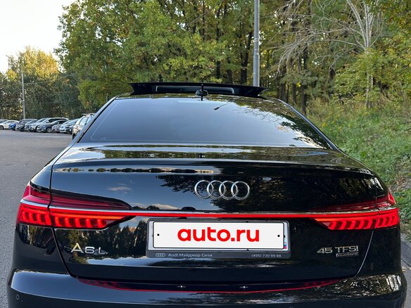 2023 Audi A6 45 TFSI Long V (C8) Рестайлинг, чёрный, 5950000 рублей - вид 3