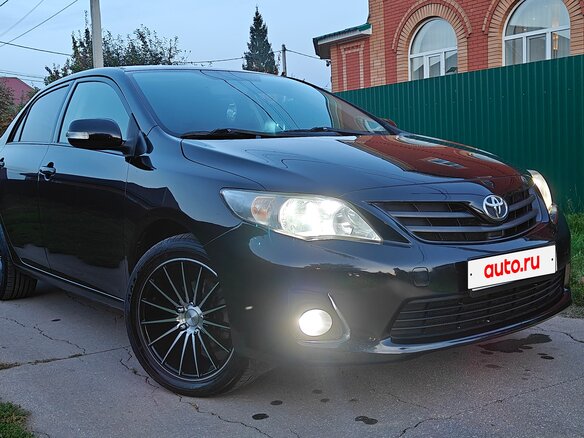 2012 Toyota Corolla X (E140, E150) Рестайлинг, чёрный, 1450000 рублей - вид 23