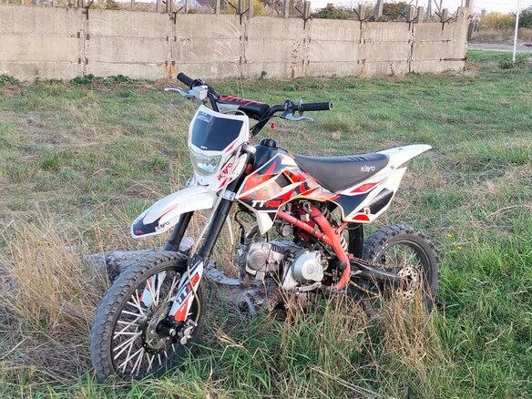 2022 Kayo Basic TT140EM, оранжевый, 55000 рублей