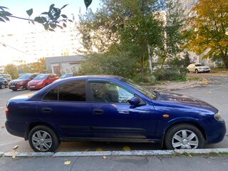2004 Nissan Almera II (N16) Рестайлинг, синий, 280000 рублей, вид 3