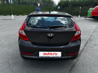 2016 Hyundai Solaris I Рестайлинг, коричневый, 1375000 рублей, вид 3