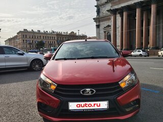 2022 Lada (ВАЗ) Vesta I, красный, 1050000 рублей, вид 1