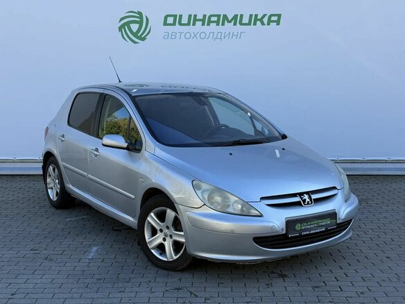 2004 Peugeot 307 I, серебристый, 260000 рублей - вид 2