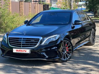 2015 Mercedes-Benz S-Класс AMG 63 AMG Long III (W222, C217), чёрный, 5290000 рублей, вид 1