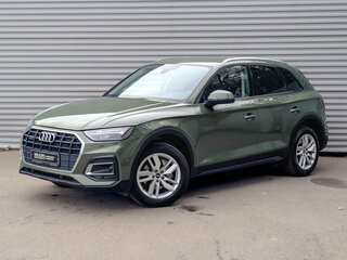 2021 Audi Q5 45 TFSI II (FY) Рестайлинг, зелёный, 4545000 рублей, вид 1