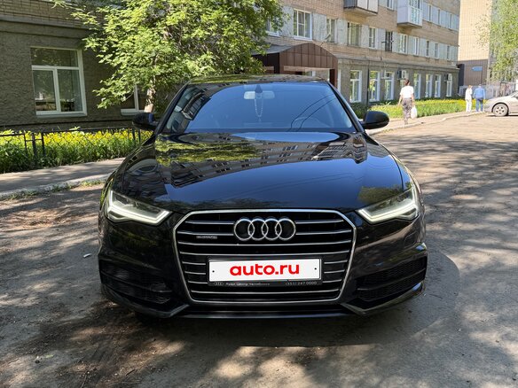 2018 Audi A6 IV (C7) Рестайлинг, чёрный, 3300000 рублей - вид 1