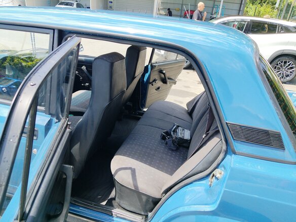 2003 Lada (ВАЗ) 2107, синий, 210000 рублей - вид 8