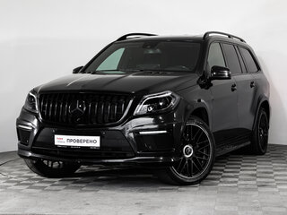 2014 Mercedes-Benz GL-Класс 400 II (X166), чёрный, 2897777 рублей, вид 1