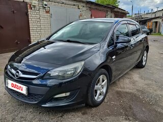 2014 Opel Astra J Рестайлинг, чёрный, 955000 рублей, вид 1